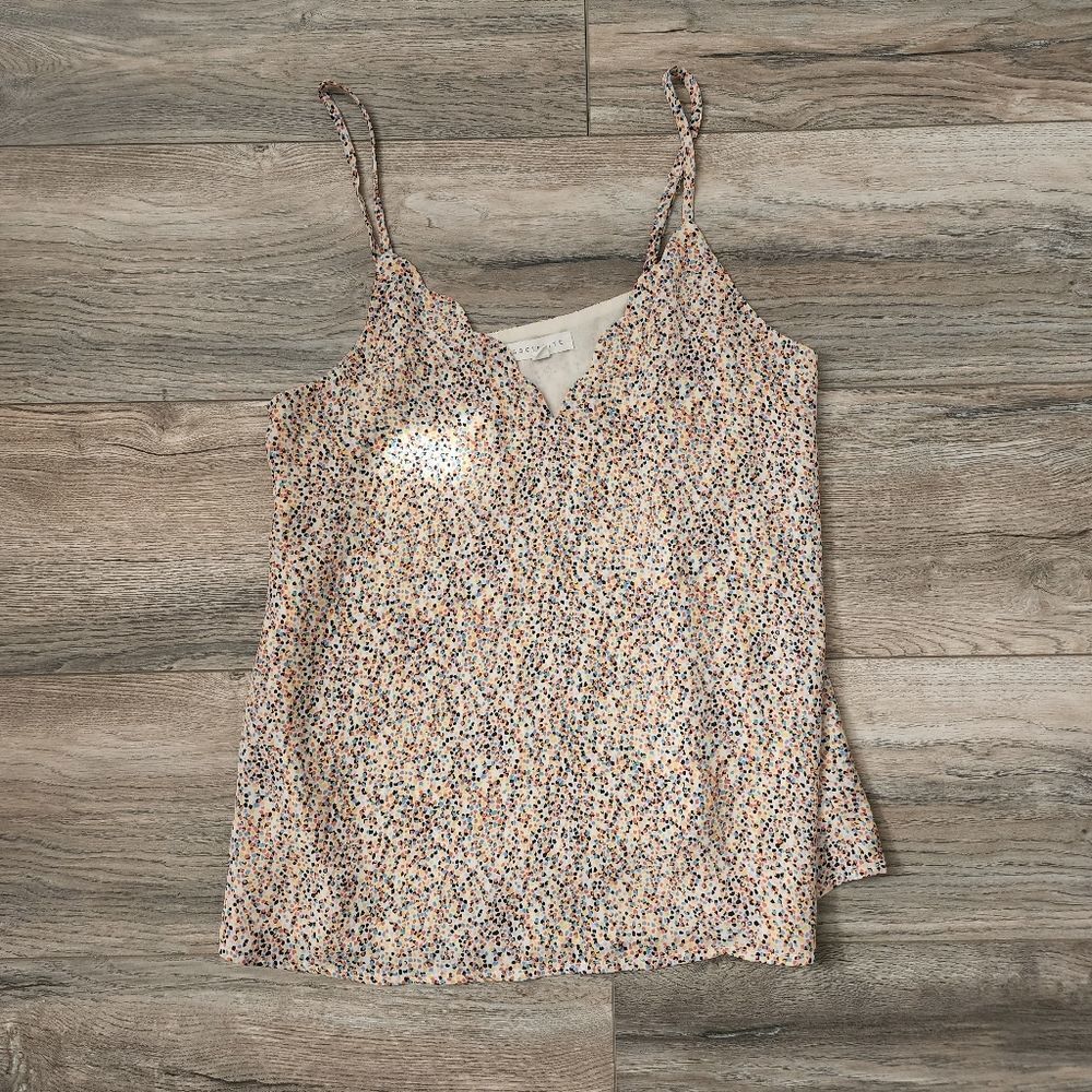 NWOT, Socialite • Scallop Neck Tank Top Camisole, Size XS